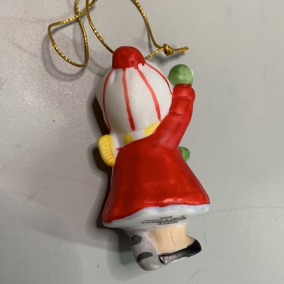 Kitty Cucumber Schmid The Snowball Fight Ornament Collection. 1989 Vintage boxed - Picture 12 of 16